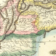 old Colombia map