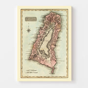 map of St Lucia