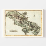 map of Martinico
