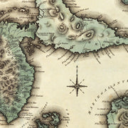 old Guadaloupe map