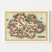map of Antigua