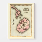 map of Nevis