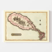 map of St Christophe