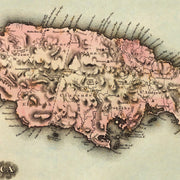 old Jamaica map