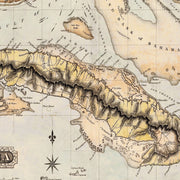 old Cuba map