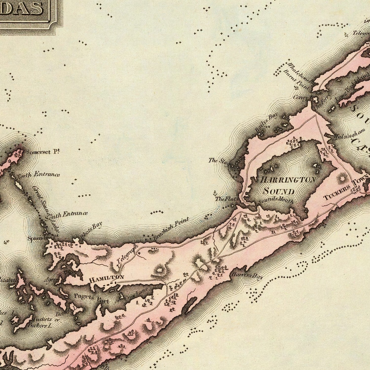 Restored historic details from the 1823 region map of County