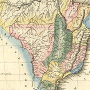 old Brazil map