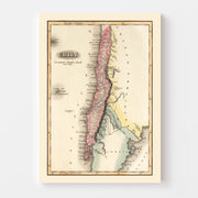 map of Chile
