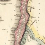 old Chile map
