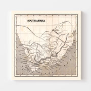 map of South Africa