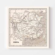 map of China
