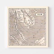 map of Thailand