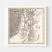 map of Palestine