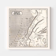 map of Syria