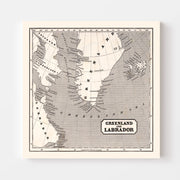 map of Greenland