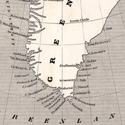 old Greenland map