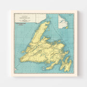 map of Newfoundland 