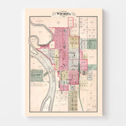 map of Wichita