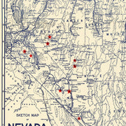 old Nevada map