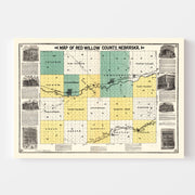 map of Red Willow Co