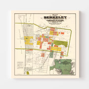 map of Berkeley