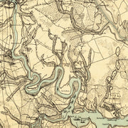 old military map