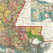 old Louisiana map