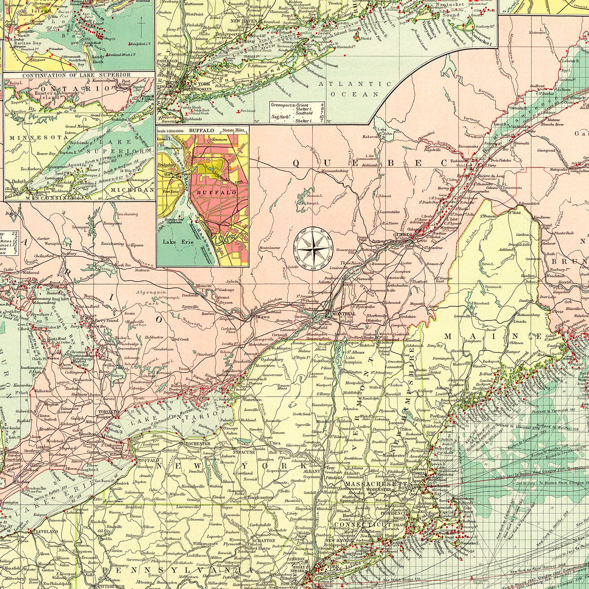 Restored historic details from the 1922 body of water map of County