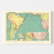 map of South Atlanti