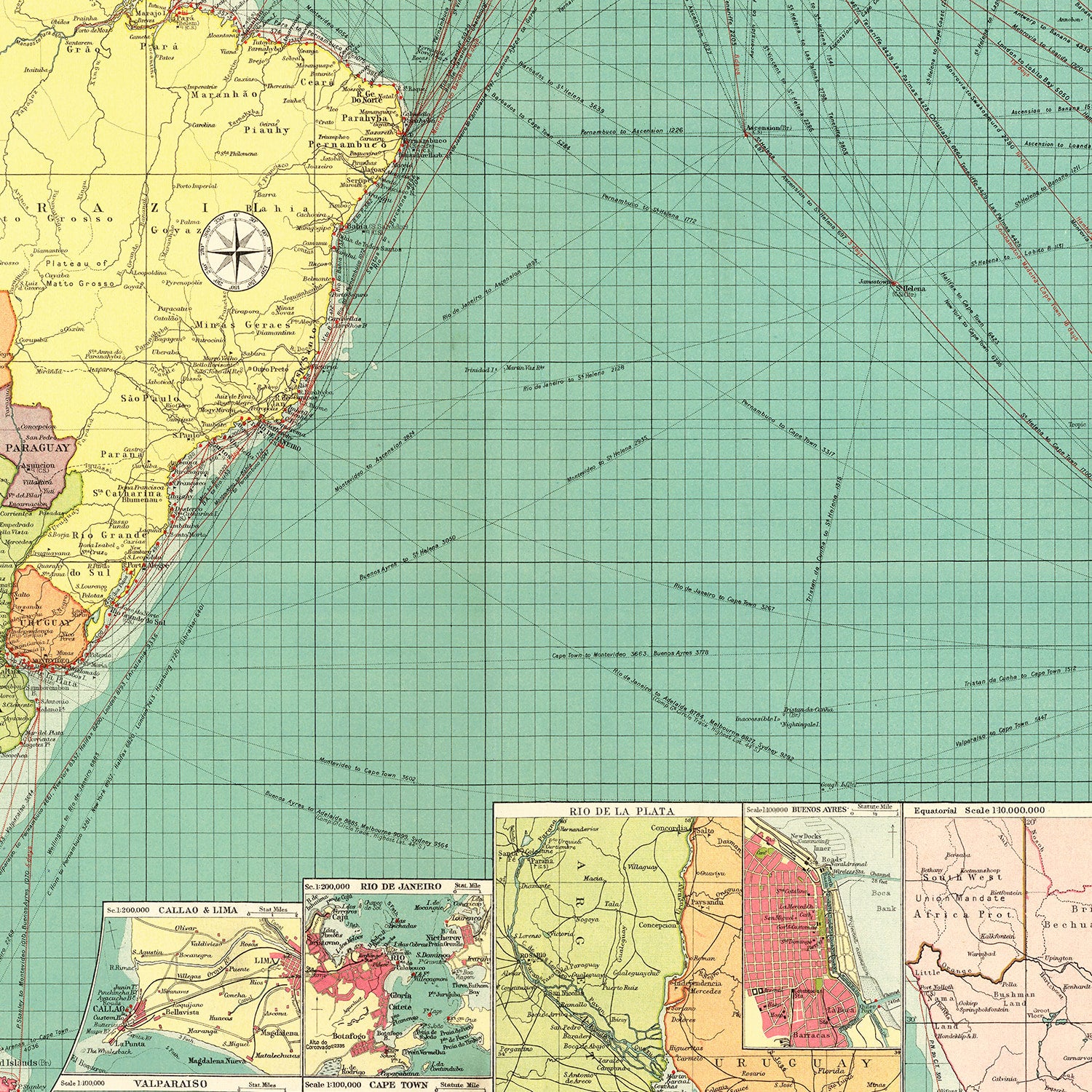 Restored historic details from the 1922 body of water map of County