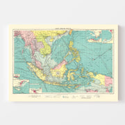 map of East Indian P