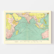 map of Indian Ocean