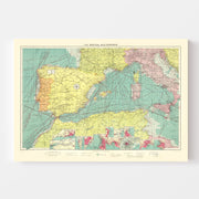 map of Western Medit