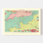 map of English Chann
