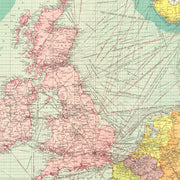 old North Sea map