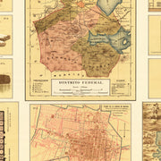 old Mexico City map