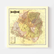 map of Hidalgo Mexic