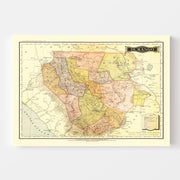 map of Durango Mexic