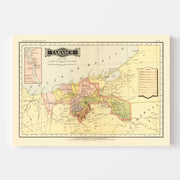 map of Tabasco Mexic