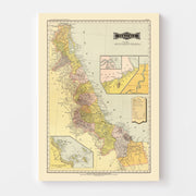 map of Veracruz Mexi