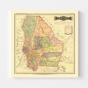 map of Chihuahua Mex