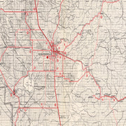old Kern County map