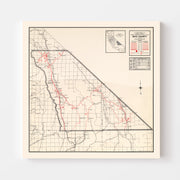 map of Inyo County