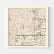 map of Glenn County