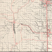 old Glenn County map