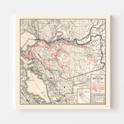 map of Contra Costa 