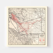 map of Alameda Count