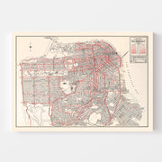 map of San Francisco
