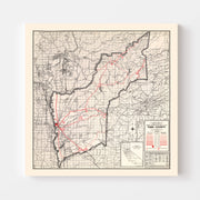 map of Yuba County