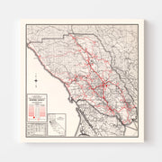 map of Sonoma County